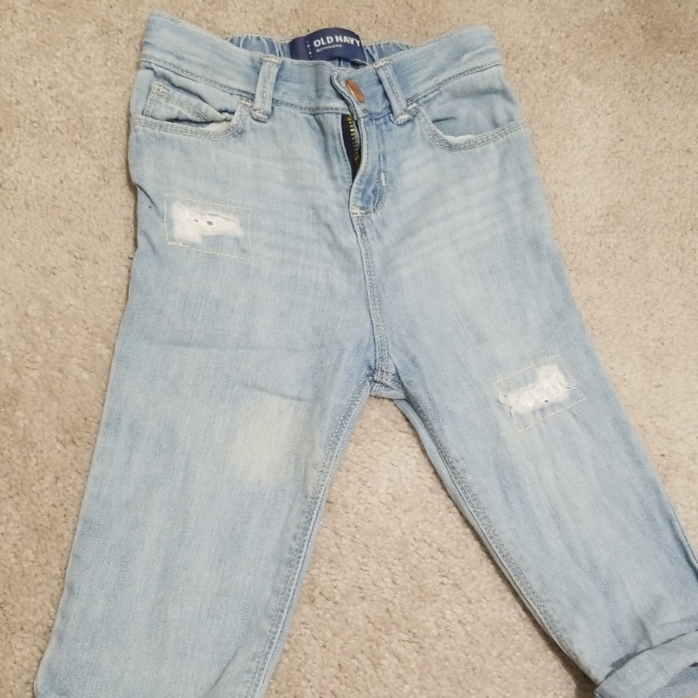 Boyfriend jeans toddler girls